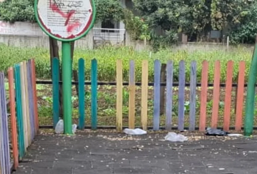 Atakum'da Şehit Eren Bülbül Parkı'nın hali içler acısı!