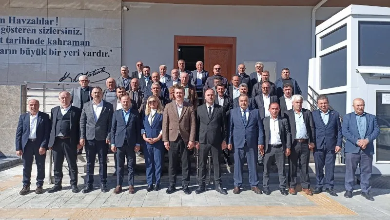Havza'da Muhtarlar Günü'nde anlamlı tören