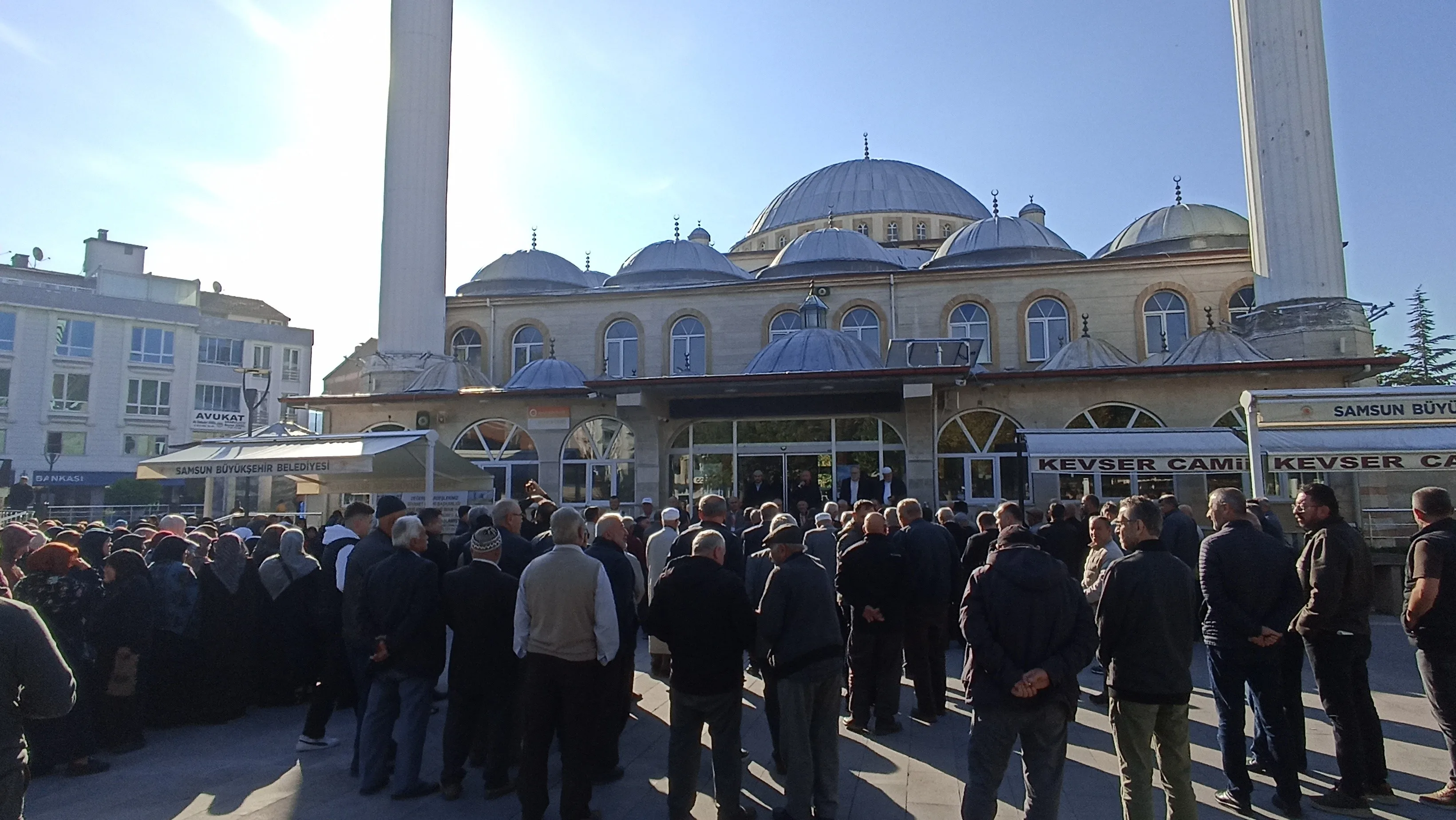 Samsun'un Havza ilçesinde 52 umreci dualarla uğurlandı
