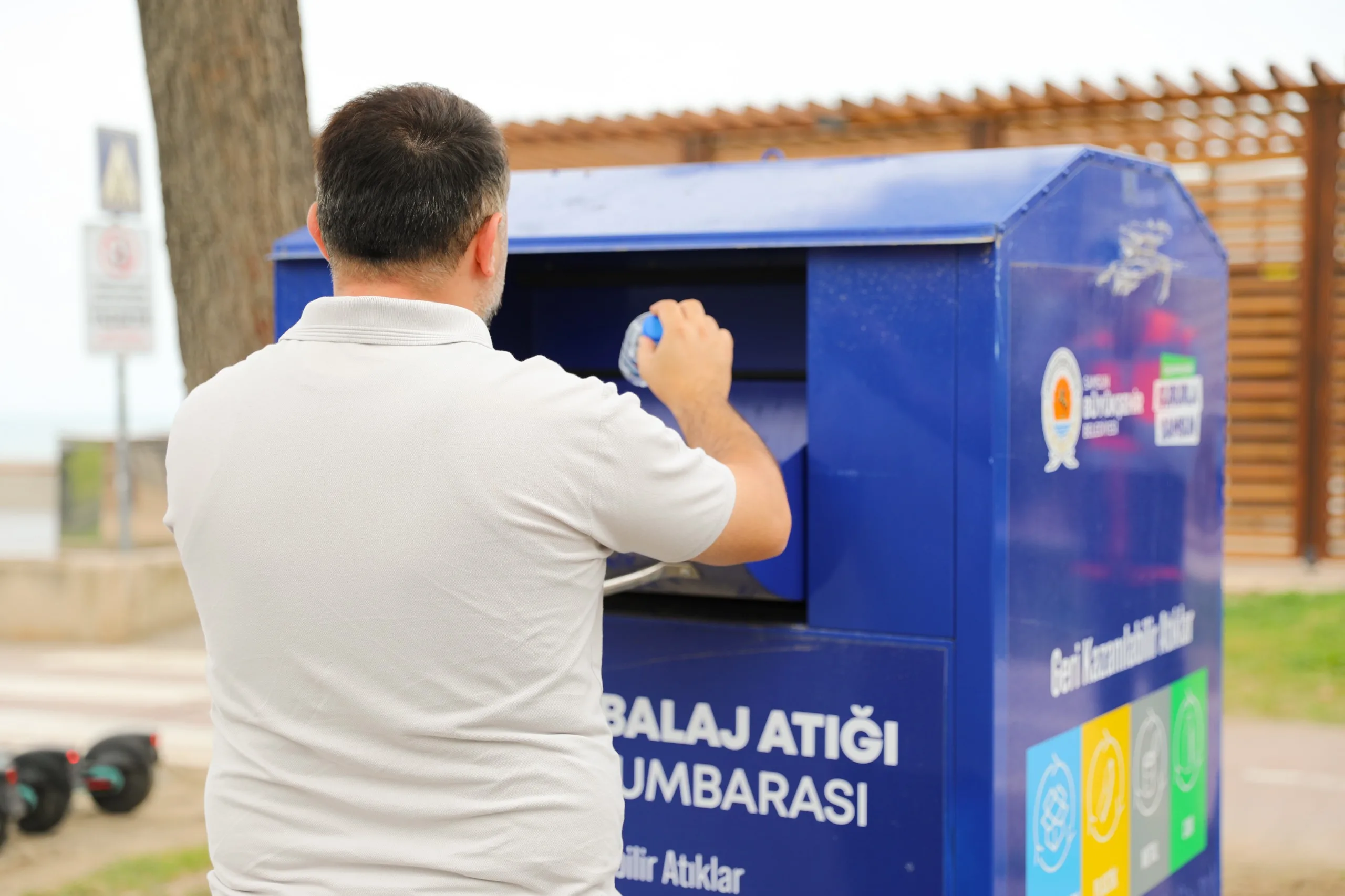 Samsun'da 3 ayda 280 ton atık geri dönüştürüldü!