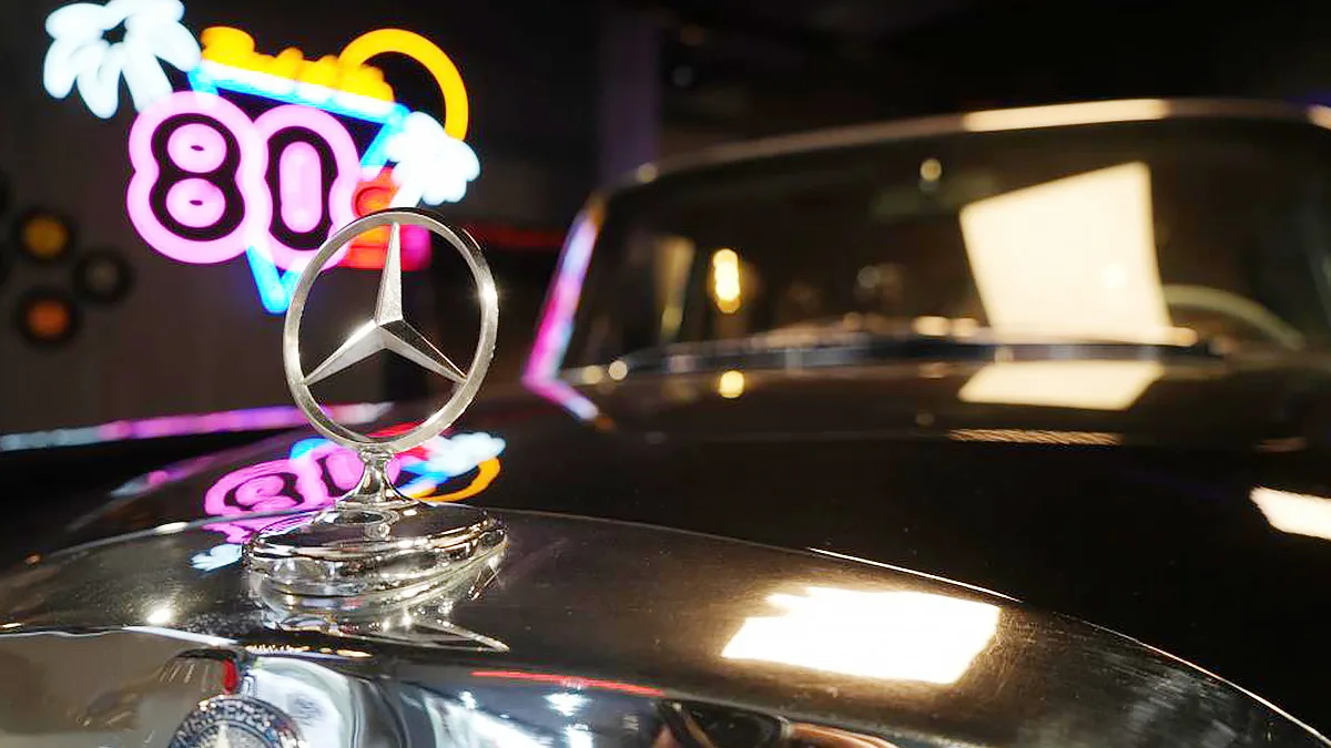 Samsun'da çocukluk hayali Mercedes müzesine dönüştü