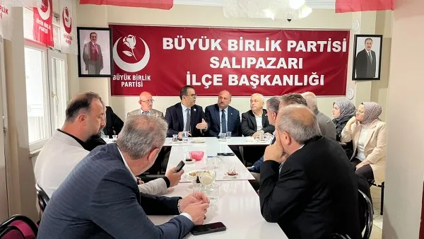 BBP Samsun İl Başkanı Bahadır Şahin'den Salıpazarı'na ziyaret