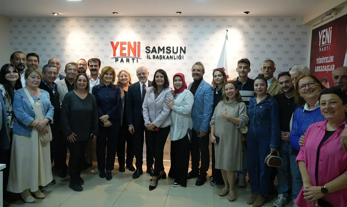 Yeni Parti Samsun'da Mehmet Özdağ yeniden başkan!