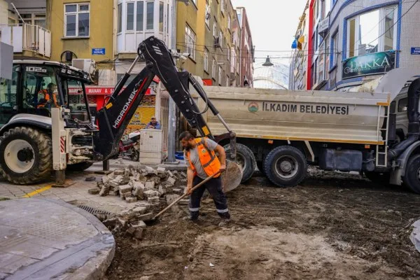 İlkadım'da Saadet Caddesi yenilendi, Başkan Kurnaz sözünü tuttu