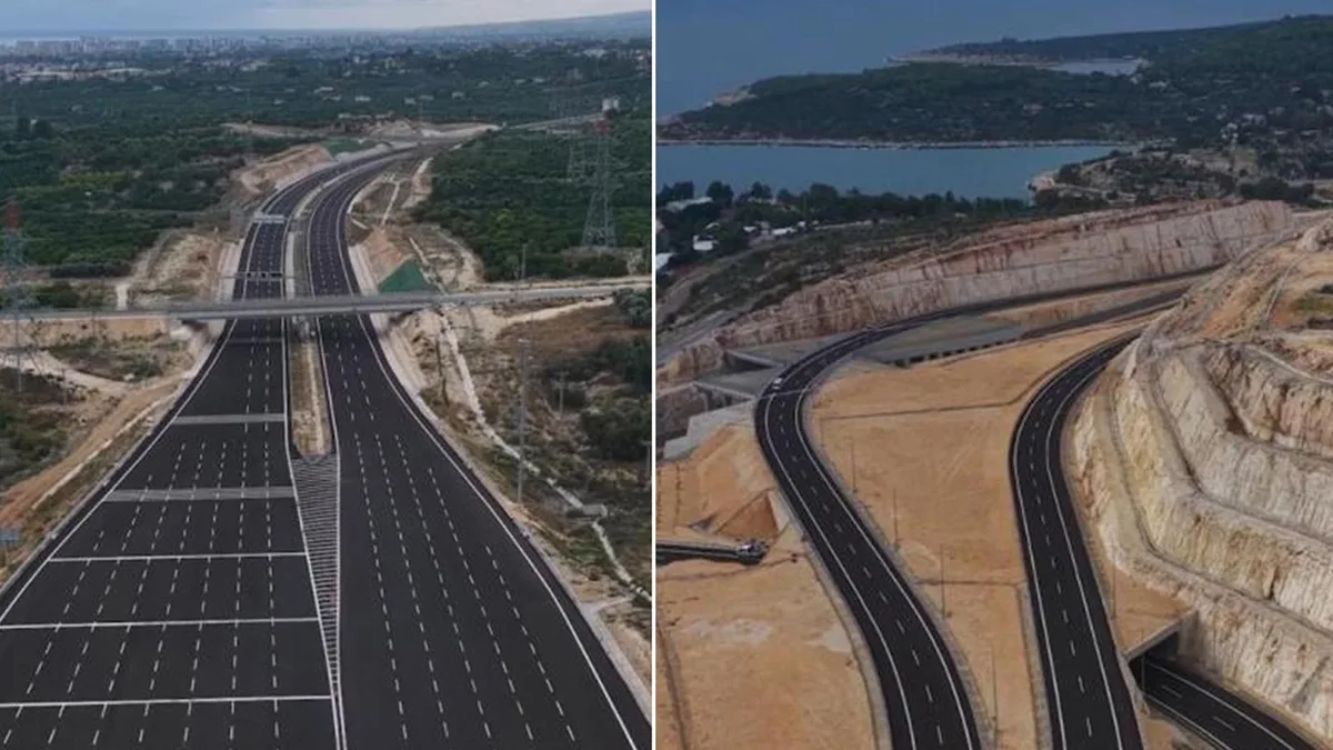 Pazartesi trafiğe açılıyor! 2,5 saatlik yol 18 dakikaya inecek