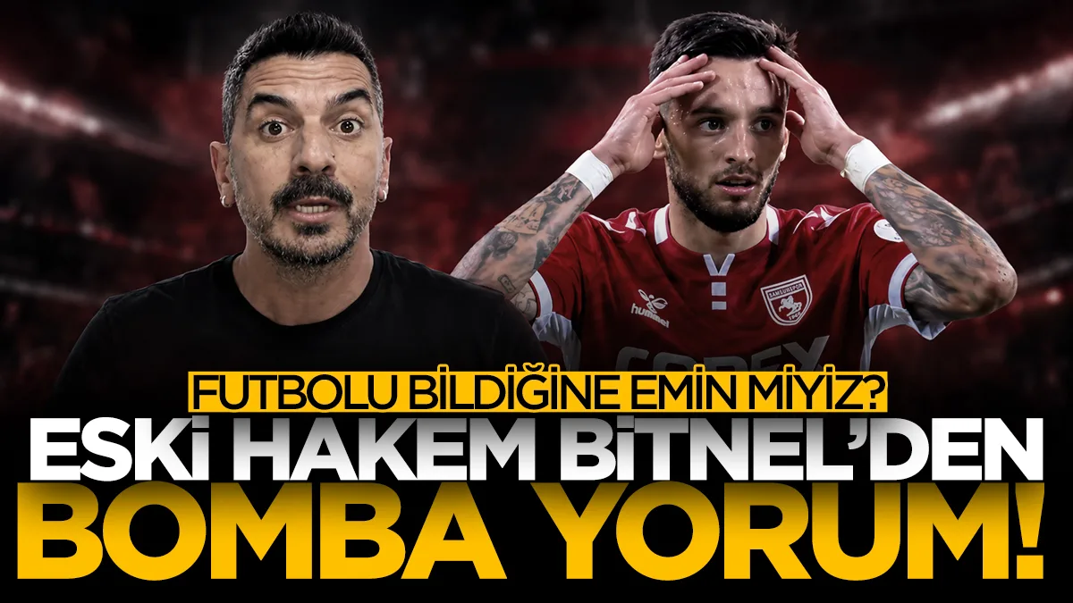 Deniz Ateş Bitnel'den Samsunspor-Amedspor maçı sonrası hakem tepkisi: Futbolu bildiğine emin miyiz?