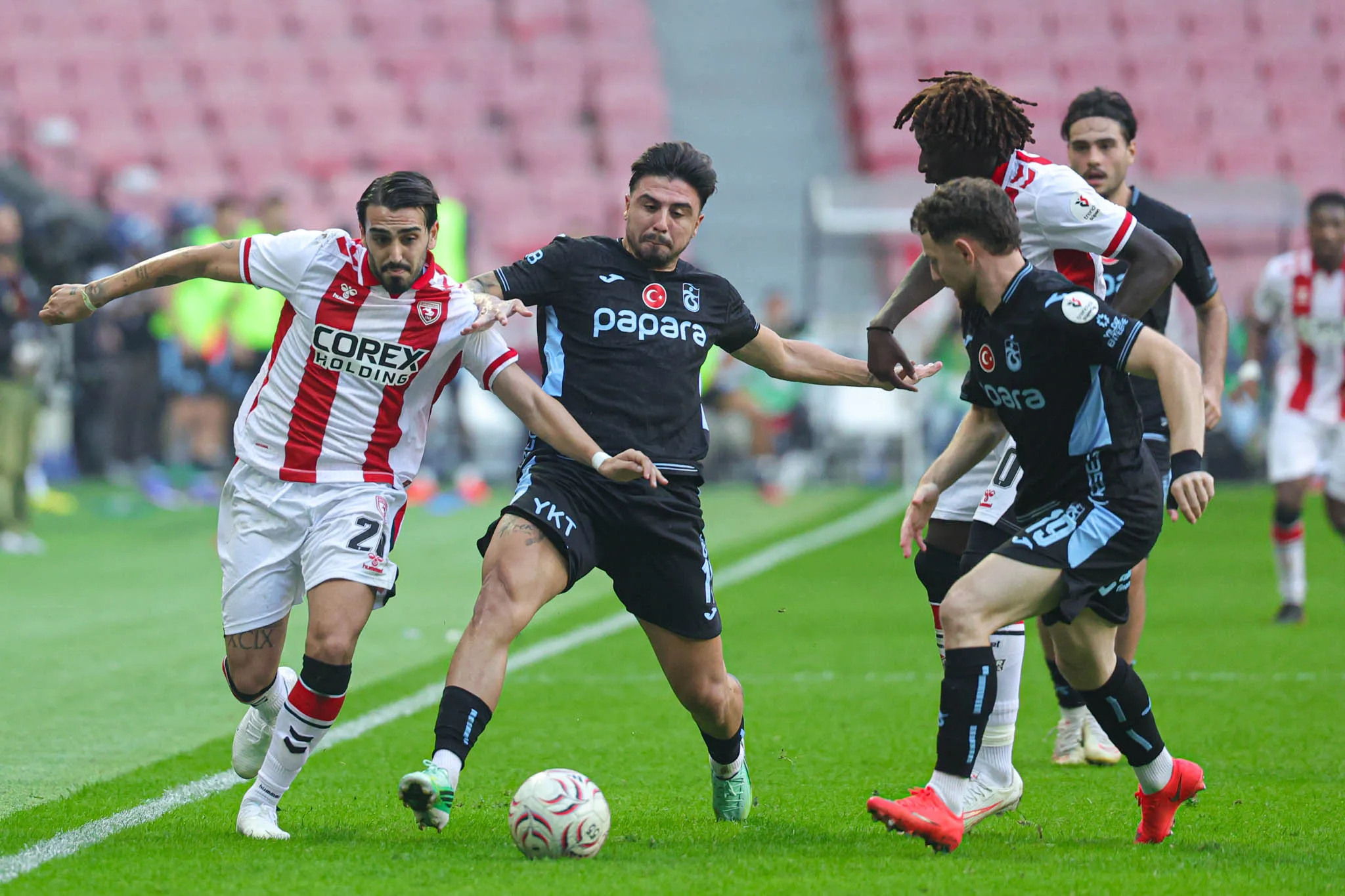 Samsunspor-Trabzonspor maçından çarpıcı rakamlar! - 1