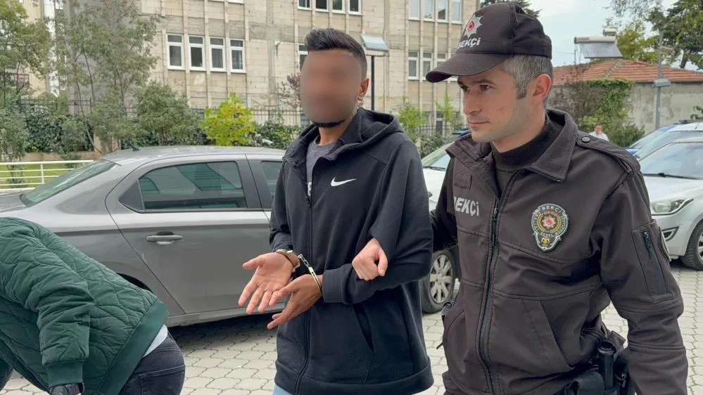 Samsun'da alkol alıp kavga eden 2 kişi adliyede