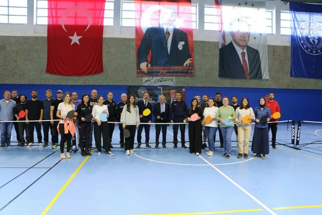 Samsun'da pickleball turnuvası için hazırlıklar başladı