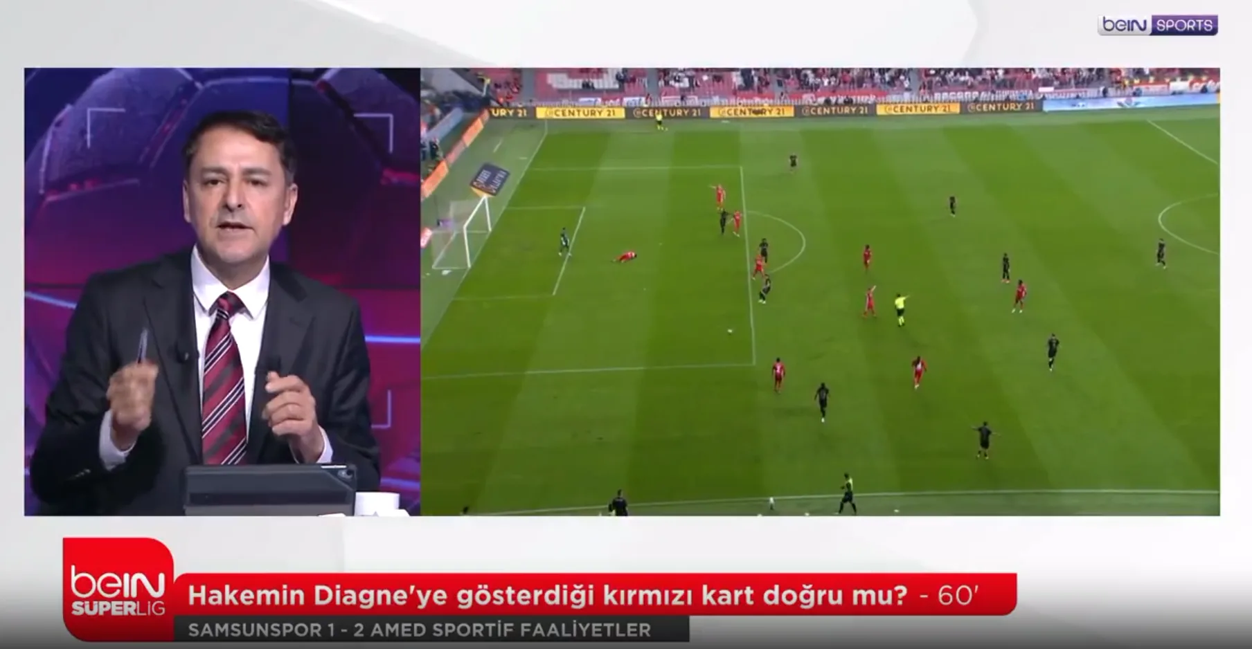 Bülent Yıldırım Samsunspor-Amedspor maçındaki tartışmalı kararları yorumladı - 6