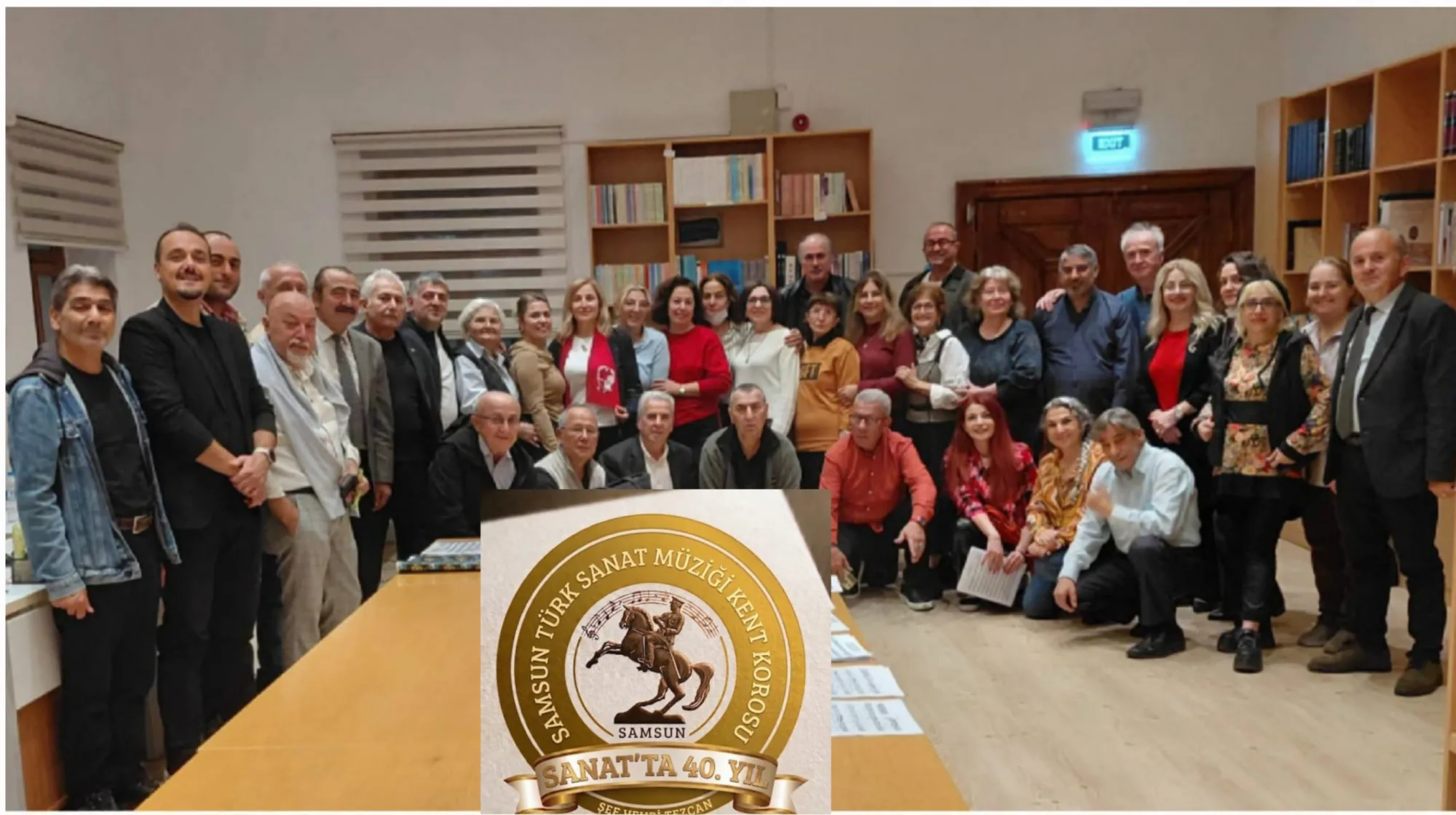 Samsun'da Vehbi Tezcan'ın korosu artık Kent Korosu oldu