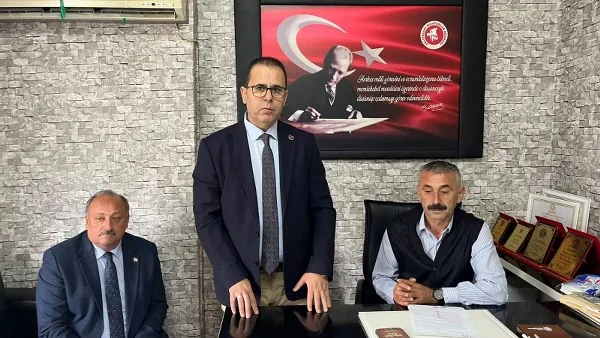 BBP Samsun İl Başkanı Bahadır Şahin'den Salıpazarı'na ziyaret