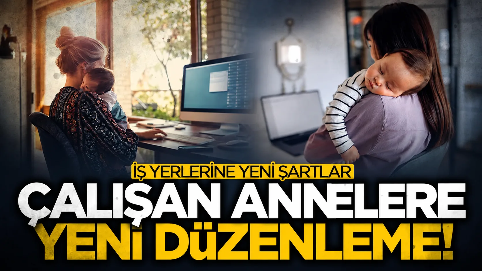 Çalışan annelere yeni haklar geliyor! Kreş ve emzirme odası şartı