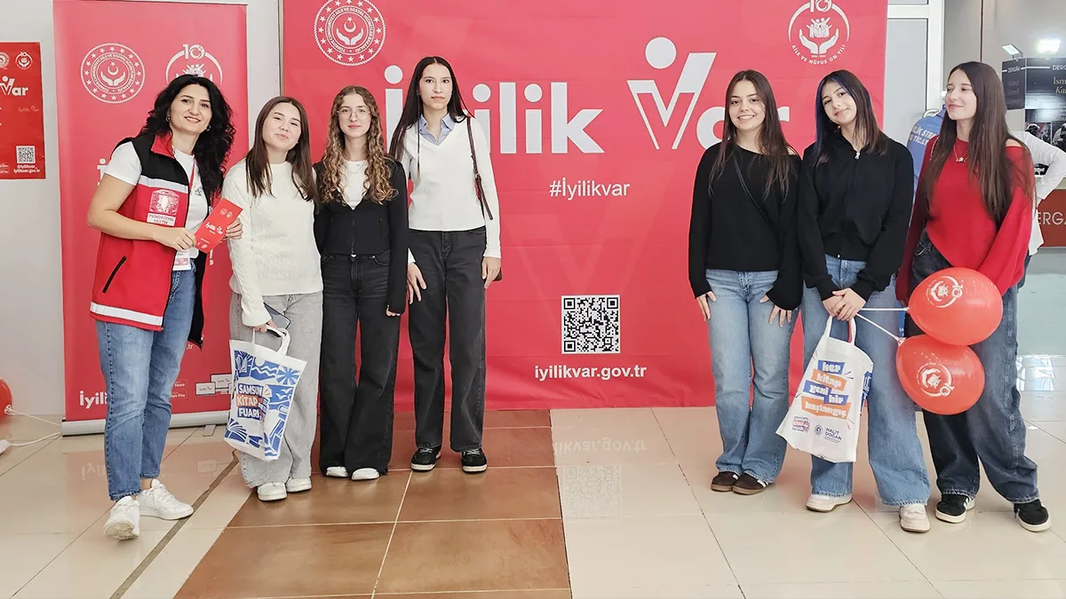 Samsun Kitap Fuarı'nda iyilik hareketi: İmece kültürü yaşatılıyor