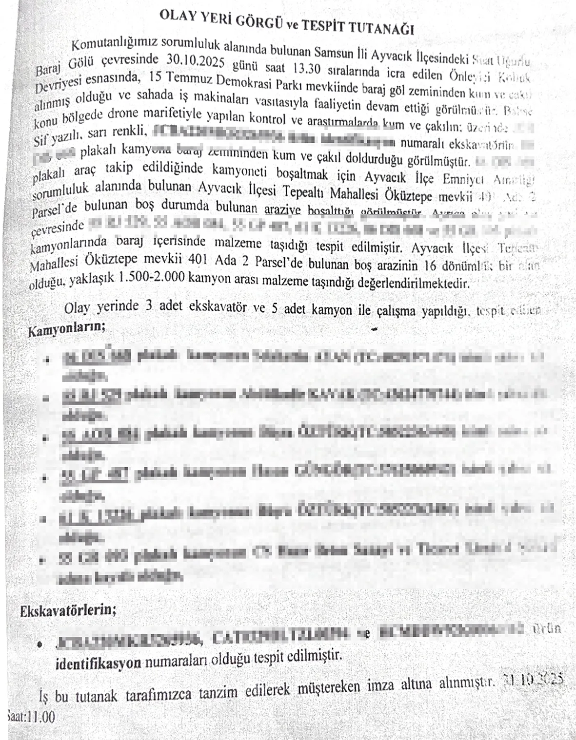 Samsun'da barajdan izinsiz kumu kim aldı? 122 milyon TL'lik ceza mahkemelik oldu