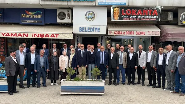 BBP Samsun İl Başkanı Bahadır Şahin'den Salıpazarı'na ziyaret