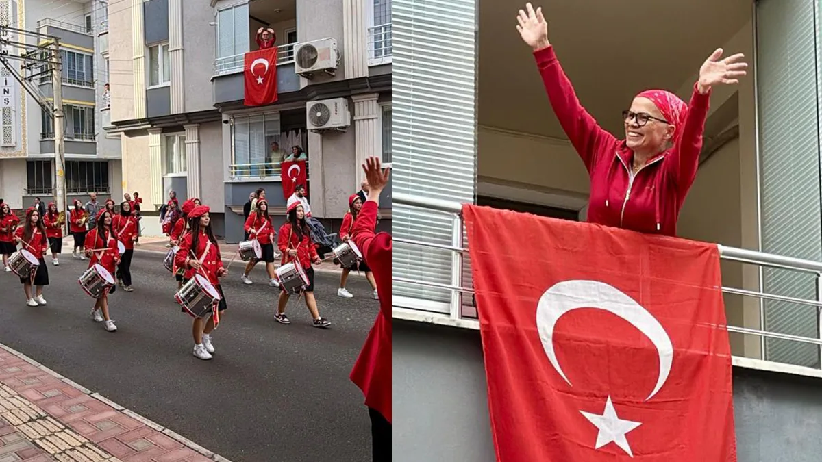 Samsun'da öğrencilerden öğretmenlerine vefa