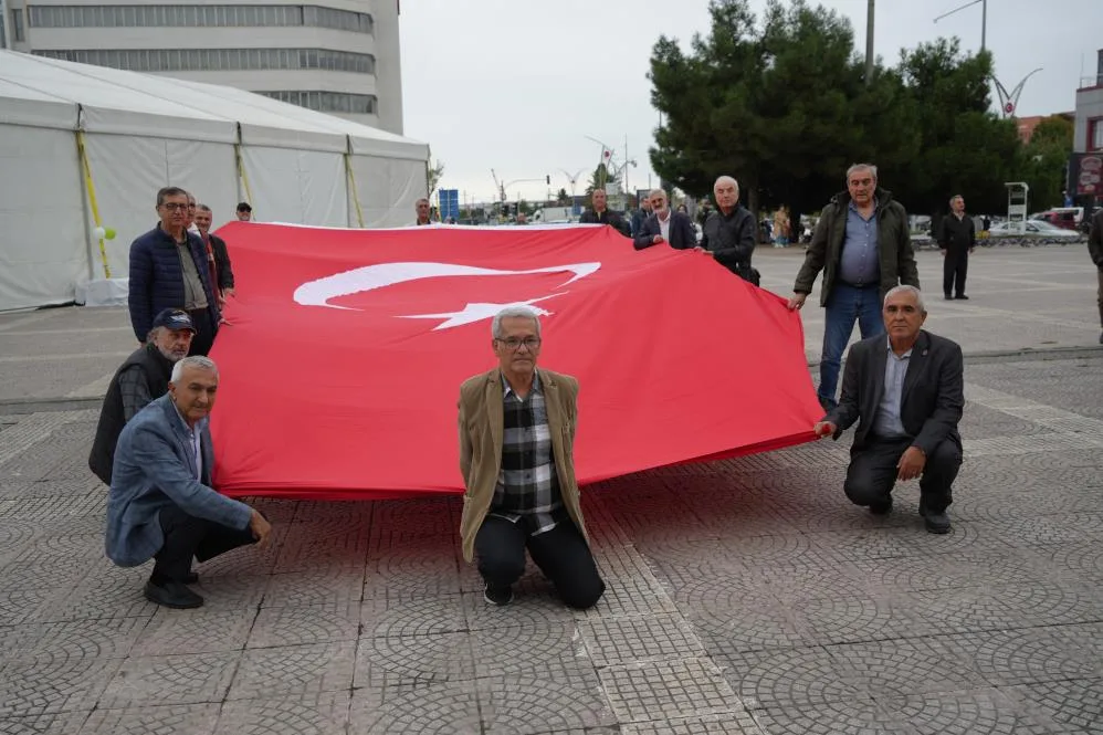 Samsun'da Astsubaylar Günü'nde yürüyüş yaptılar