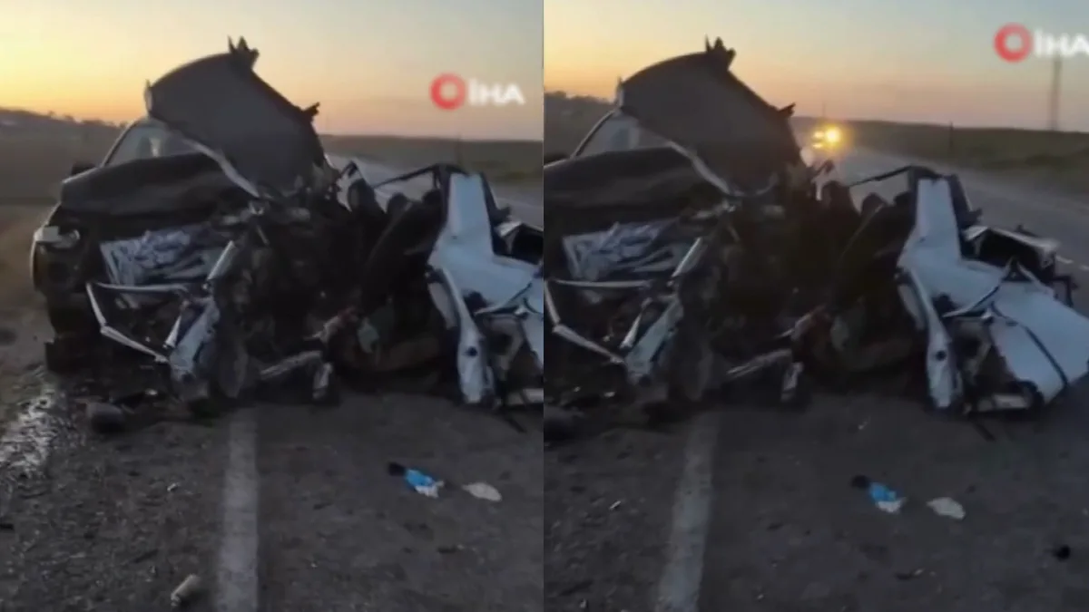 Otomobil ile pikap çarpıştı: 1 ölü, 2 yaralı