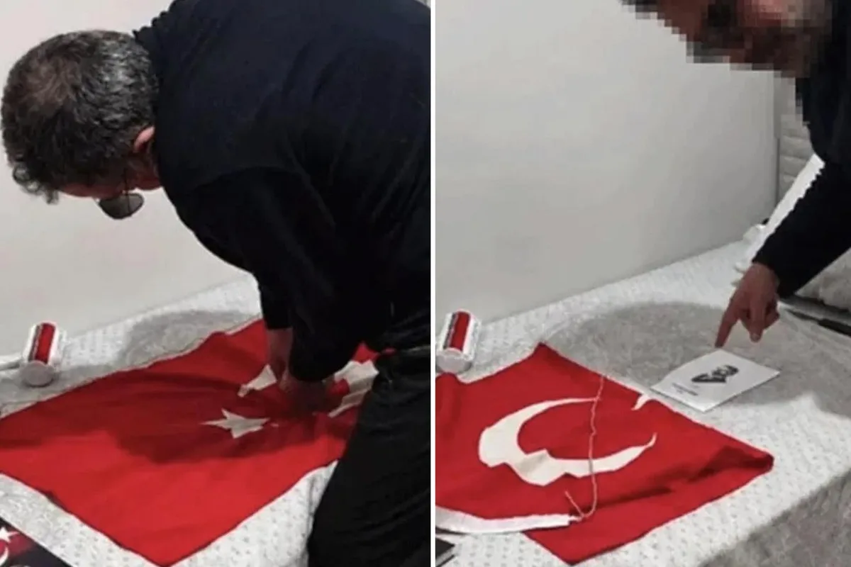 Atatürk ve Türk bayrağına hakaret iddiası: Öğretmen tutuklandı