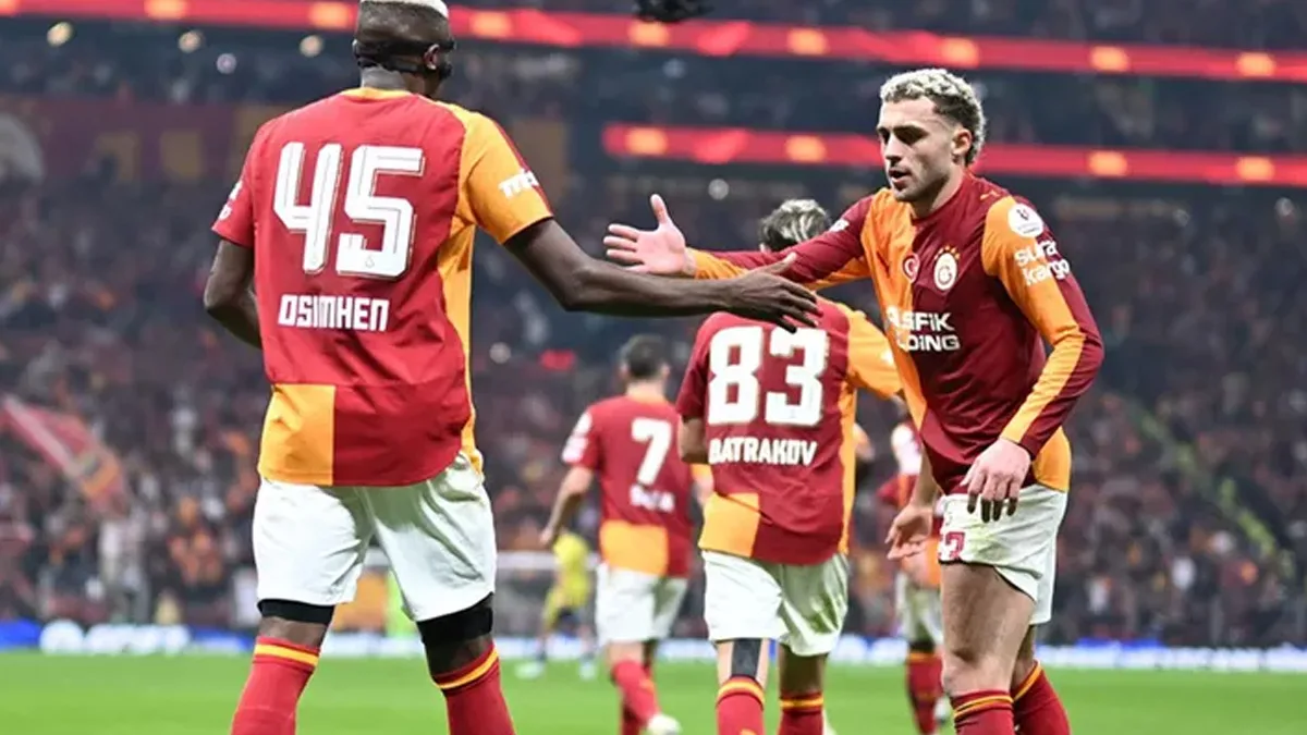 Puan farkı 6: Galatasaray derbide Fenerbahçe'yi devirdi