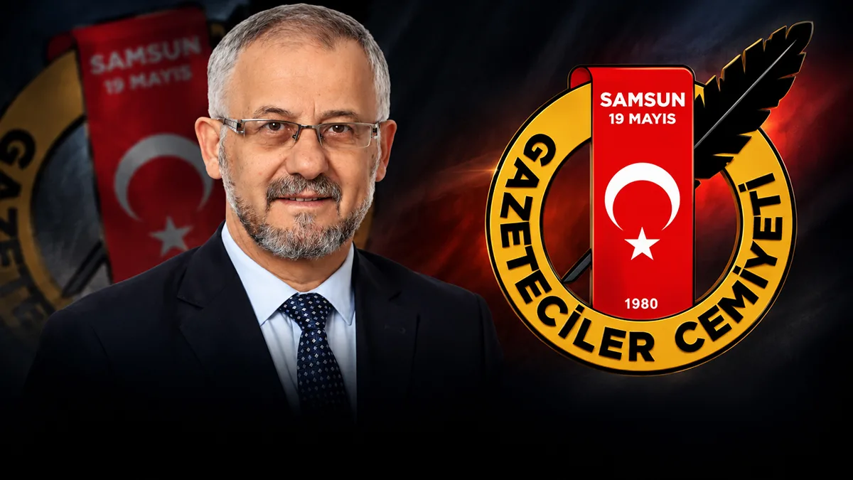 Samsun 19 Mayıs Gazeteciler Cemiyeti Başkanı Yusuf Ziya Çakır'dan 29 Ekim mesajı