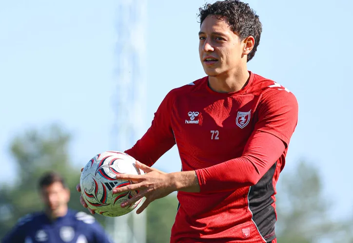 Samsunspor'da kritik Amedspor maçı öncesi son hazırlıklar - 5