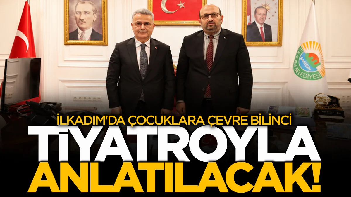 İlkadım'da çocuklara çevre bilinci tiyatroyla anlatılacak