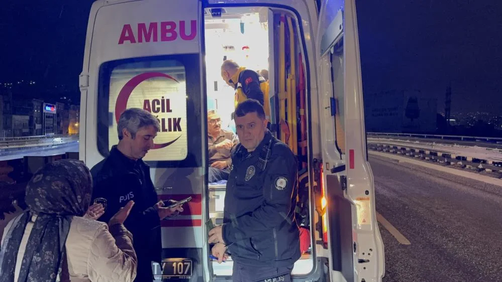 Samsun’da düğüne giden otomobil kaza yaptı: 1 yaralı