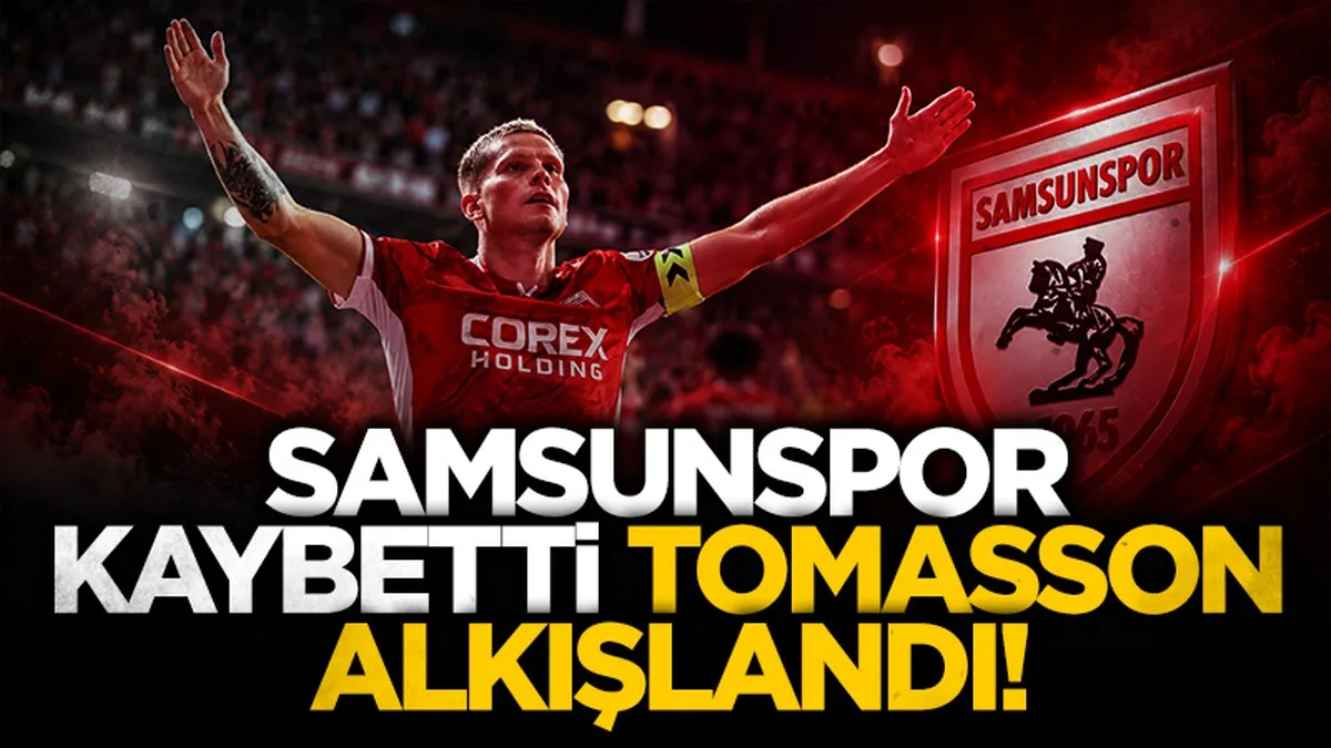 Samsunspor'da Logi Tomasson alkışları topladı: 55. maçında golünü attı