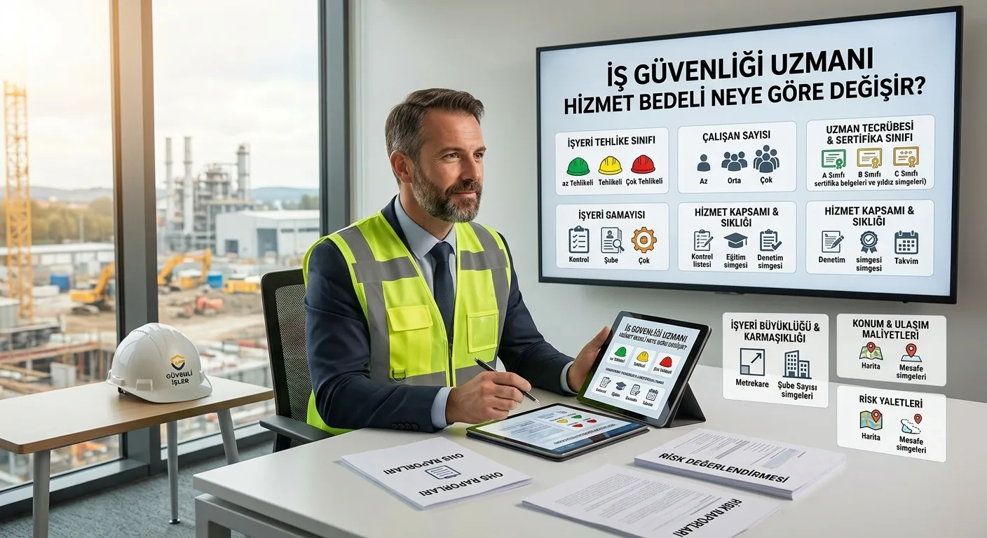 İş Güvenliği Uzmanı Hizmet Bedeli Neye Göre Değişir?