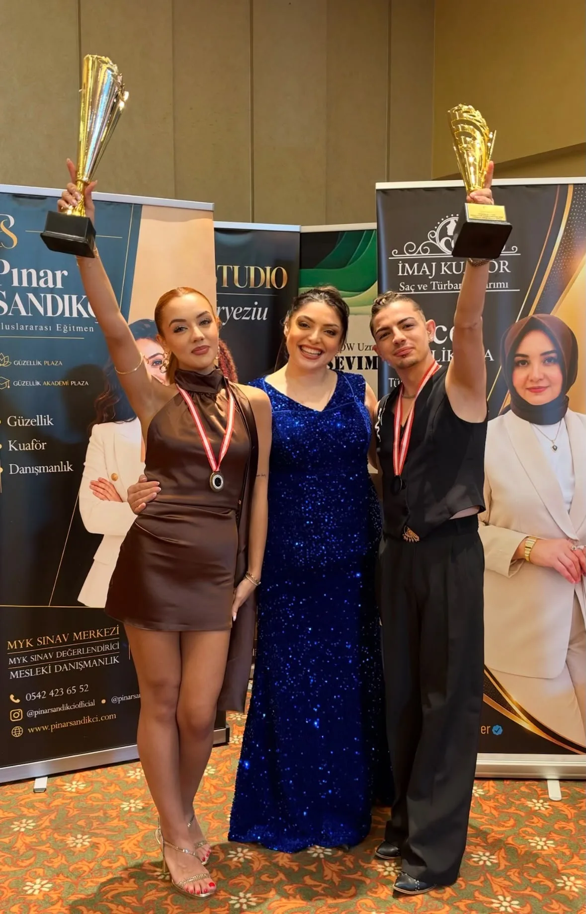 Pınar Sandıkçı Uluslararası Güzellik Zirvesinde Samsun'u temsil etti