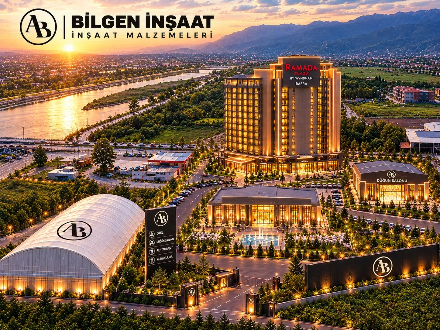 Bilgen İnşaat Şirketler Grubu Yönetim Kurulu Başkanı Dursun Ali Bilgen’den Bafra’ya Vefa: Ramada Plaza Otel Projesi