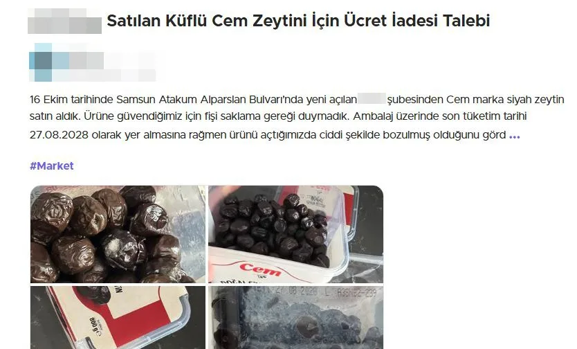 Samsun'da zincir marketlere şikayet yağdı: Bozuk ürün, çift ödeme, fiyat farkı... - 5