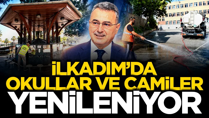 İlkadım'da okul ve ibadethanelere 15 milyon TL'yi aşan destek!