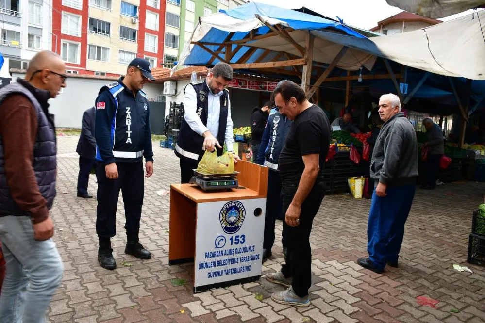 Terme semt pazarlarında denetimler sürüyor