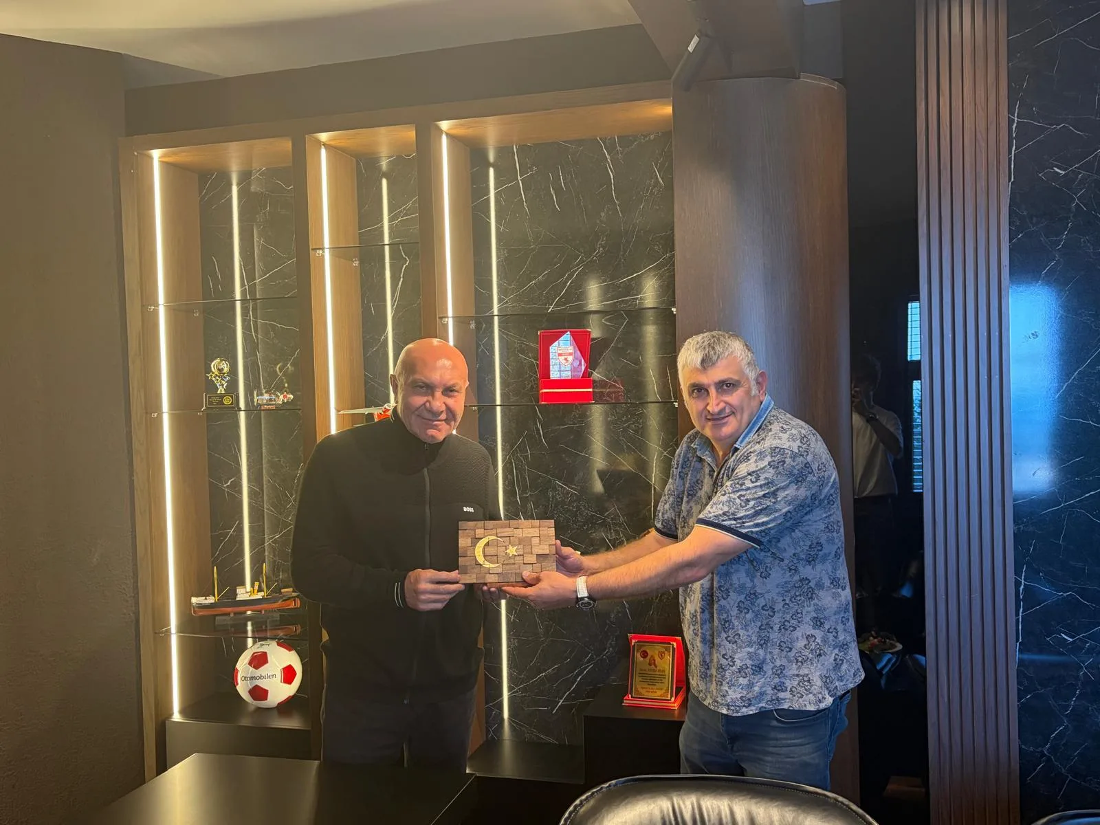 Samsunspor sevdalısı Hakkı Aydın’dan Ali Sukas'a teşekkür
