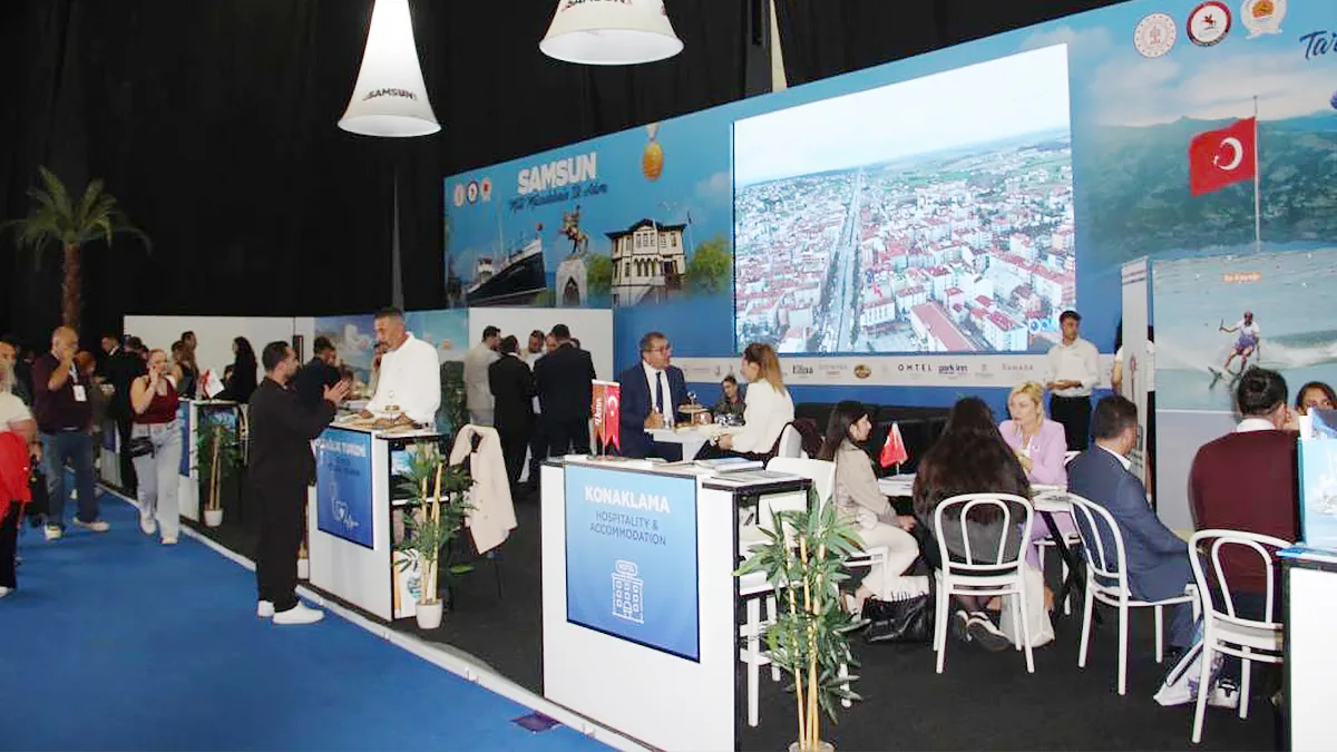 Samsun turizmi Antalya'da dünyaya tanıtıldı