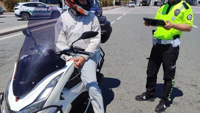 Samsun'da motosiklet sürücüleri dikkat! 2 bin 719 TL ceza