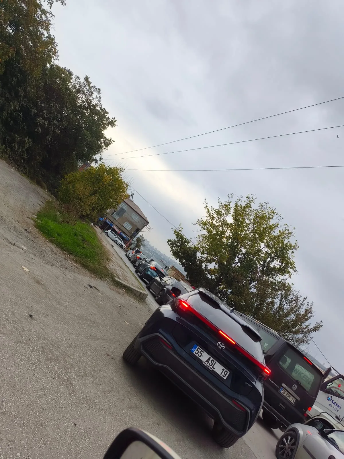 Samsun'da ağır tonajlı araçlar trafiği felç etti