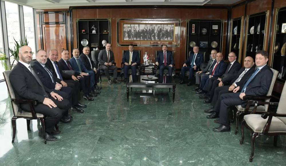 Samsun Valisi Tavlı ve Başkan Doğan’dan Samsun TSO'da yeni döneme tebrik
