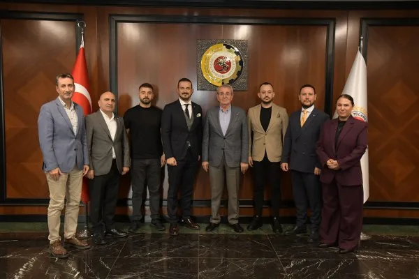 Samsun'da genç girişimcilerden TSO Başkanı Murzioğlu'na ziyaret!