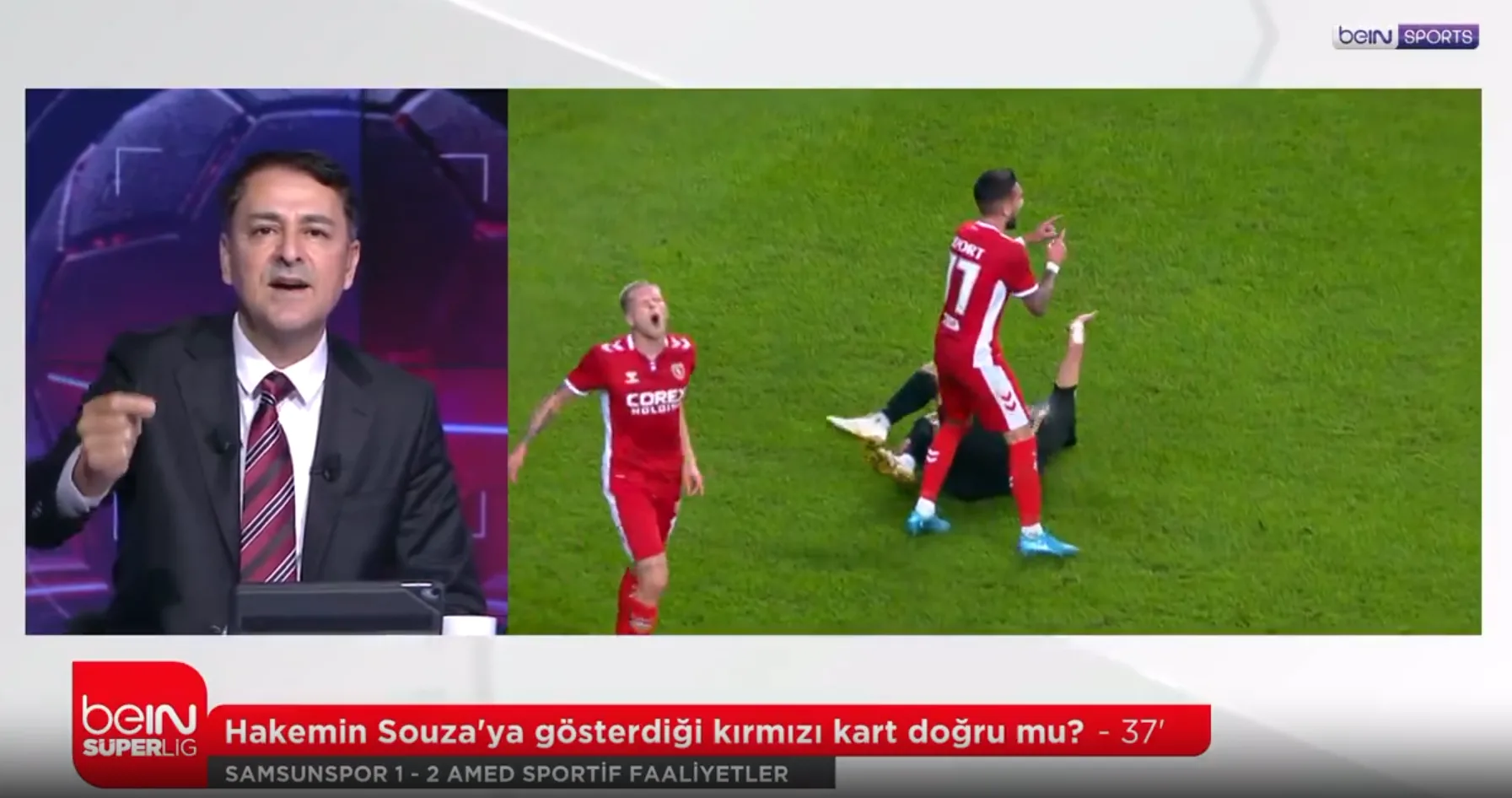 Bülent Yıldırım Samsunspor-Amedspor maçındaki tartışmalı kararları yorumladı - 2