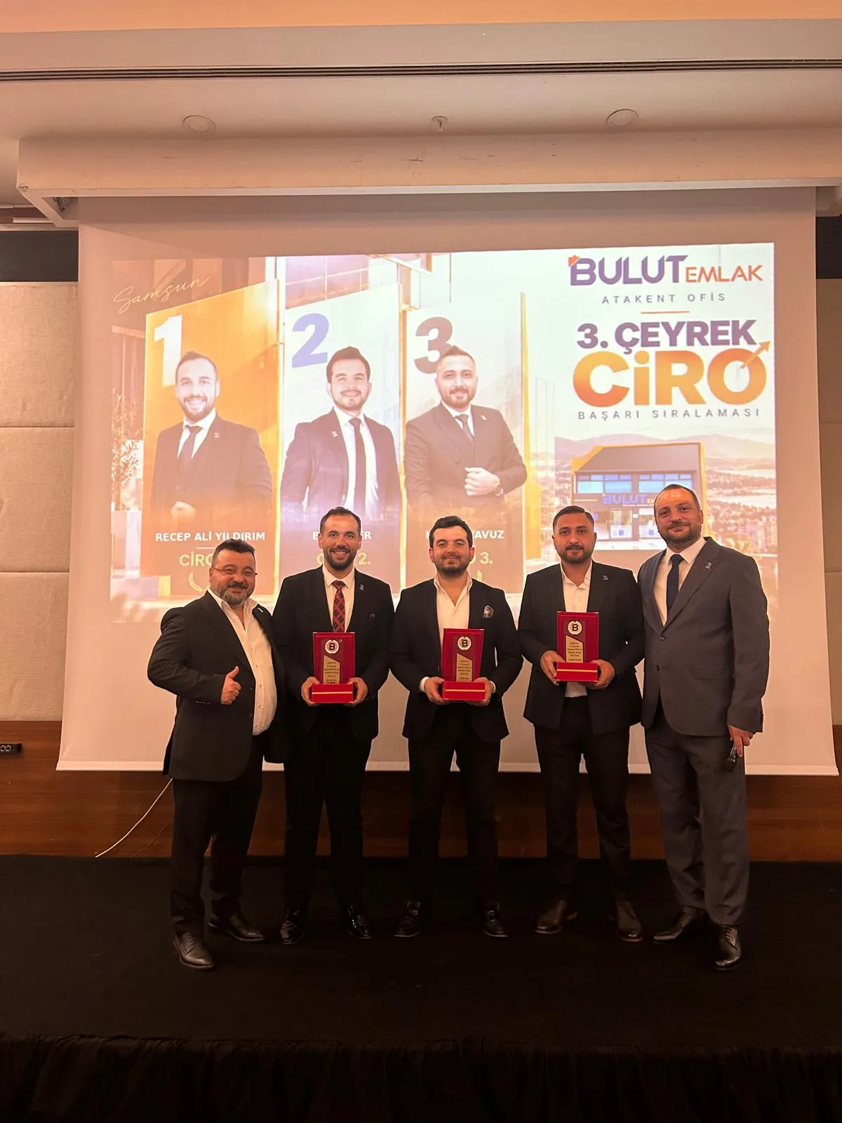 3 şube, 100 kişilik kadro, 66 yıllık güven: Bulut Emlak'ta 3. çeyrek zirvesi ödüllendirildi