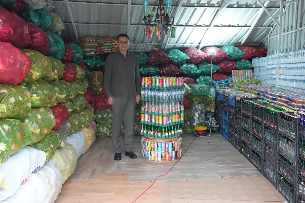 Samsun'da 100 bin ambalaj biriktirdi! Türkiye birincisi oldu