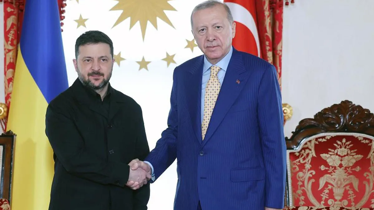 Zelenski İstanbul'a geldi: Cumhurbaşkanı Erdoğan ile kritik zirve