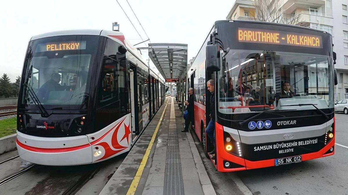 29 Ekim'de Samsun'da tramvaylar ve otobüsler ücretsiz mi?
