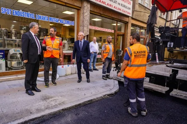 İlkadım'da Saadet Caddesi yenilendi, Başkan Kurnaz sözünü tuttu