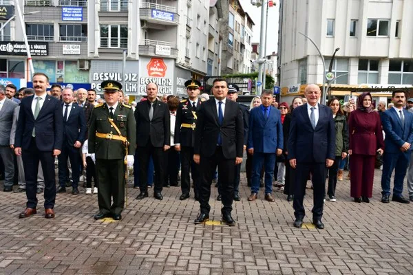Terme'de 29 Ekim Cumhuriyet Bayramı kutlandı