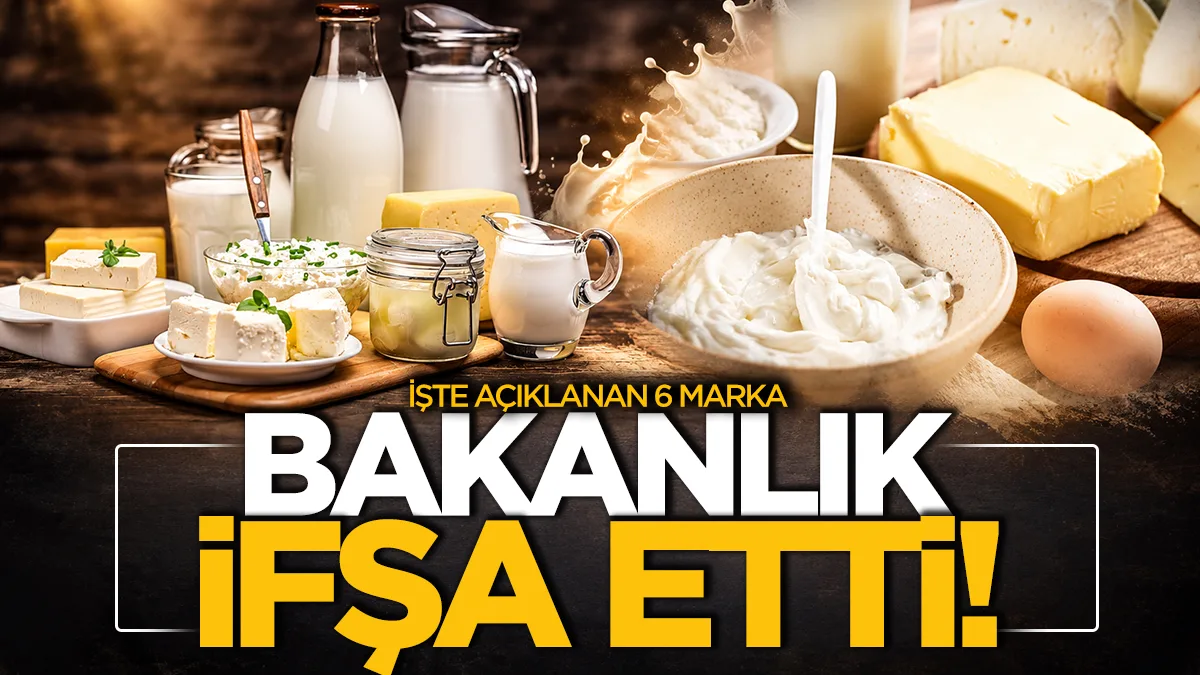 Bakanlık ifşa etti: İşte açıklanan 6 marka